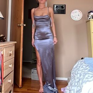 Lilac prom dress/ formal dress